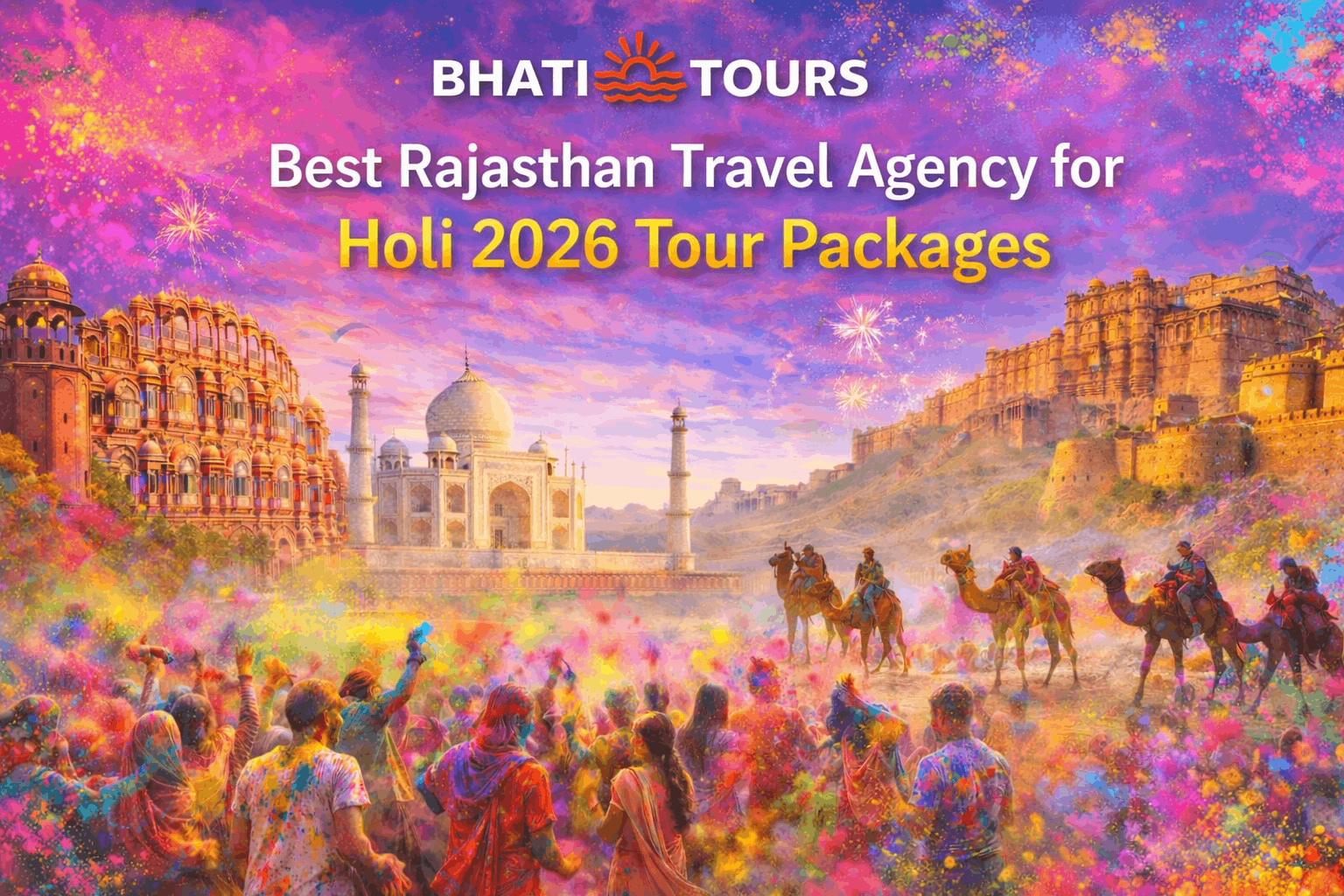 Best Rajasthan Travel Agency for Holi 2026 Tour Packages